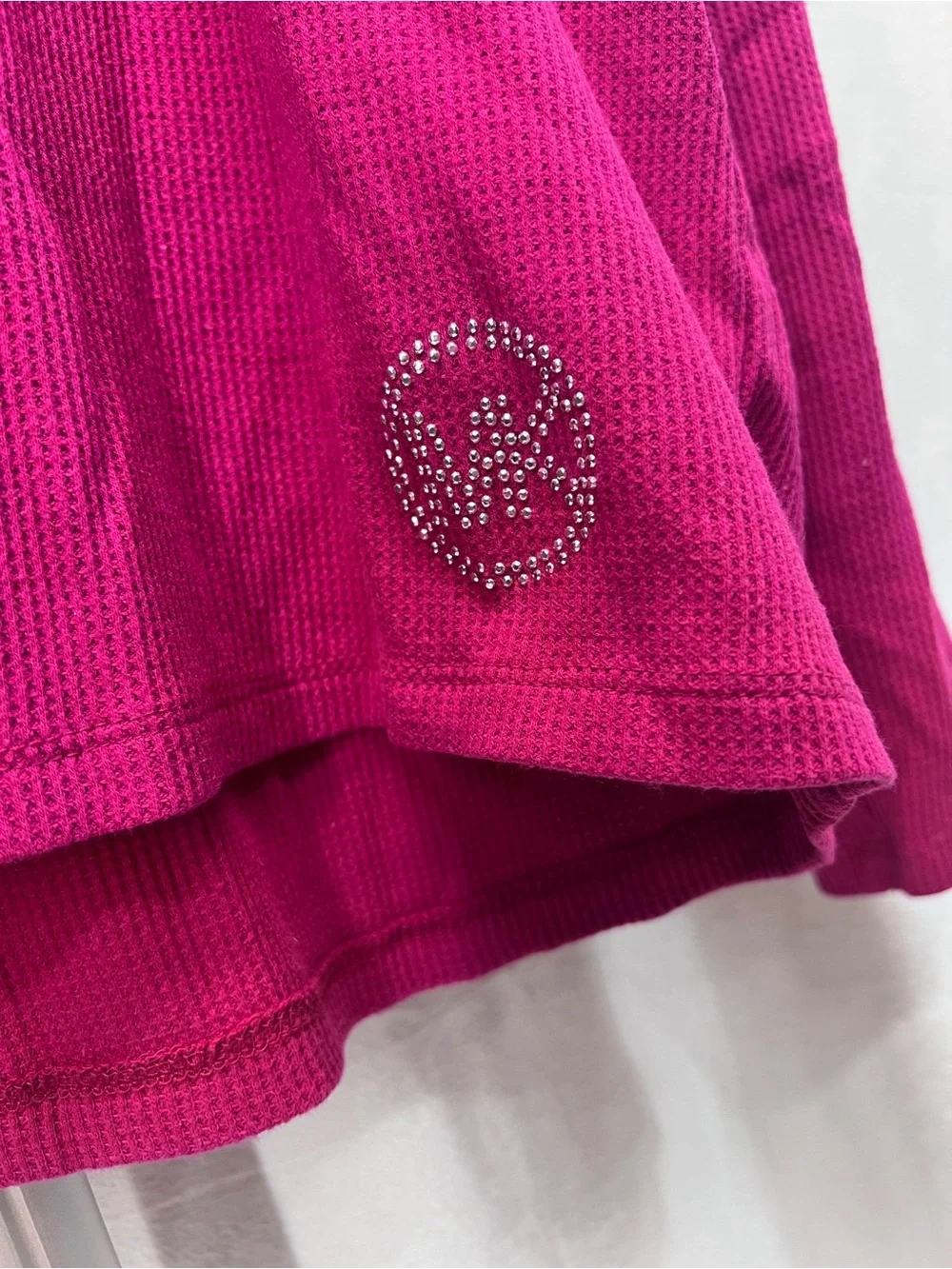 Michael Kors Women's Funnel Neck Sweater in Fuchsia Large